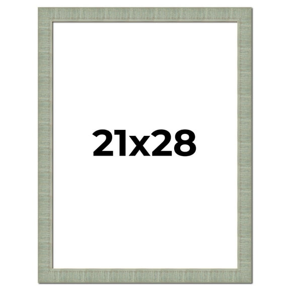 21x28 Frame Green Desert Pear Solid Wood Picture Frame | 1.625 Inch Moulding Width | Interior Frame