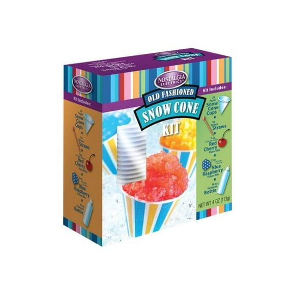 Nostalgia Accessory Kit for Snow Cone Maker