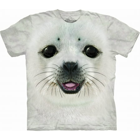 White Cotton Bf Baby Seal Design Novelty Parody Youth (Best Site To Design And Sell T Shirts)
