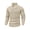 Khaki, variant on Colsmile Men's Shawl Collar Button Knit Sweater, Casual Cable Knit Pullover for Fall Winter, Comfortable Warm Sweater for Men