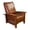 Reddish Brown, variant on Crafters and Weavers Arts and Crafts Leather Morris Chair in Reddish Brown