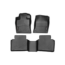 WeatherTech Custom Fit FloorLiners compatible with 2019-2022 Nissan Altima - 1st & 2nd Row, Black