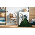 thumbnail image 2 of Ahgly Company Machine Washable Indoor Rectangle Transitional Green Area Rugs, 3' x 5', 2 of 7