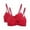 Wine, variant on 2 Pack Lace Bralettes for Women, Underwire Everyday Lingerie, Soft Full Cup Comfortable Push up Bra