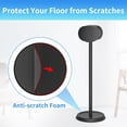 thumbnail image 6 of Heavy-Duty Speaker Stand for Sonos Era 300 Stand with Cable Management Floor Speaker Stands for Sonos Era 300 Speaker Stand for Easy and Secure Mounting, Black, 6 of 7