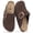Coffee, variant on Comwarm Genuine Suede Clogs for Women, Memory Foam Cork Footbed Potato Slip on Leather Shoes, Mocha