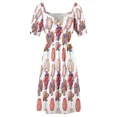 thumbnail image 4 of Watercolor anatomy collection Sleeveless Dress chic and elegant evening dress women's fashion dresses, 4 of 6