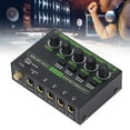 thumbnail image 1 of Mezclador De Sonido, Mezclador De Línea Estéreo Multifuncional, Dispositivo Múltiple Compatible Con Luz RGB Para Taller, 1 of 7