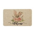 thumbnail image 6 of Qocolhg Happy Easter Eggs Entrance Door Mat, Spring Bunny Ears Low Profile Tradition Decor Welcome Mat, Non-Slip Carpet Rugs Floor Mat Decorative for Home/Bathroom/Kitchen/Indoor, 16x24 inch, 6 of 8