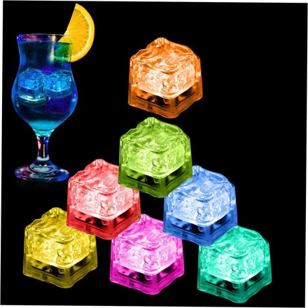 

Ice Cube Molds & Trays Light Up Ice Cubes 12 Pack Multi Color Led Ice 1.06 X 1.06 X 1.06 Ice Cube 12 Pcs