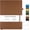 Brown, variant on Graph Paper Notebook, Hardcover Notebook 8.5 x 11, Grid Notebook Journal for Women, Men, Large Leather Journals for Writing, Thick Paper, A4 Notebooks for Work, School Supplies, Engineering Pink