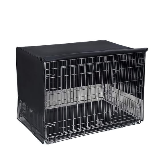 JUANCHENG For Naps Oxford Cloth Dog Crate Cover Breathable Dog Crate Cover Kennel Privacy Cover Fits 1,2 Or 3 Door Crates 18 inches