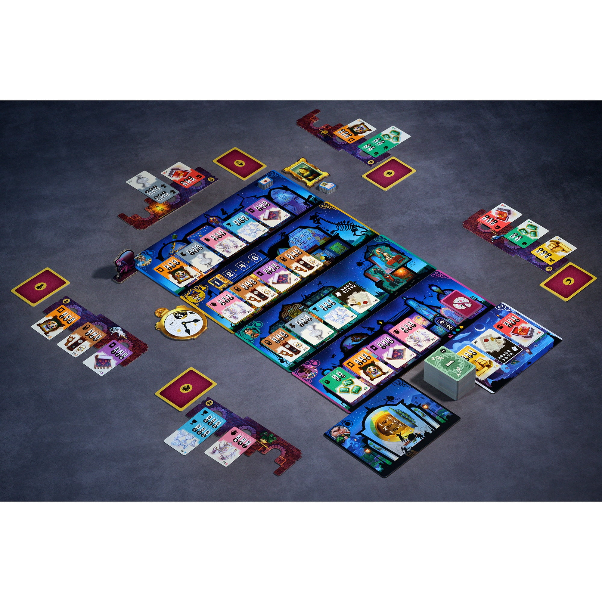 Mighty Boards: Pinched! - Heist Board Game, Mastermind A Manor Burglary, Blends Bluffing Guessing & Psychological Strategy, Ages 14+, 2-5 Players