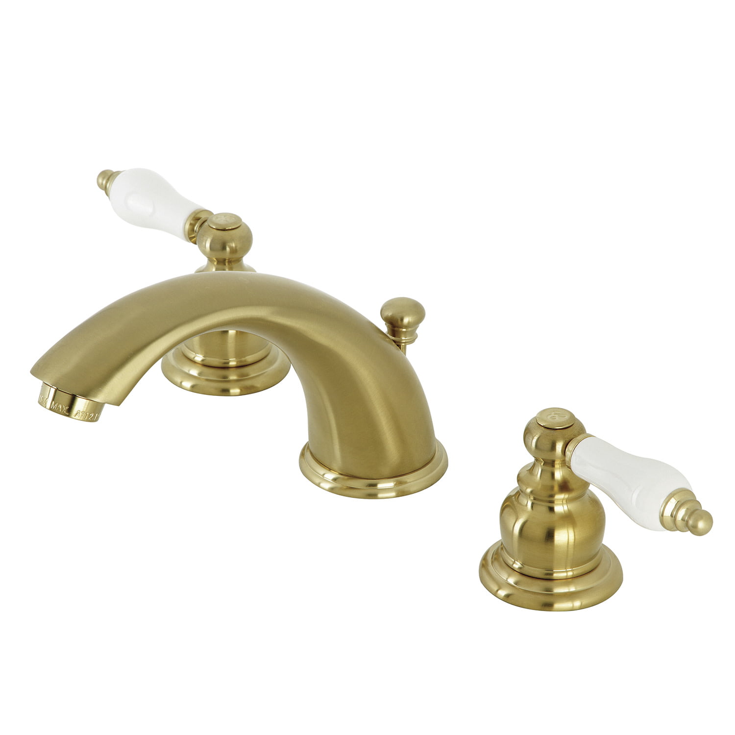 KINGSTON Brass KB962 Magellan II Widespread Lavatory Faucet 8 to 16 Centers 7 Spout Reach Polished Brass
