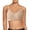 Beige, variant on Sports Bras for Women Comfort Everyday V Neck Soft Lightweight Basic Yoga Bra