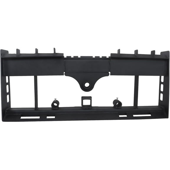 ALL-CARB 2500lb Skid Steer Pallet Fork Frame With Receiver Hitch and Spear Sleeves Replacement for Kubota Bobcat