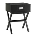 thumbnail image 1 of Convenience Concepts Designs2Go Table d'Appoint Landon, Fini Bois Noir, 1 of 6