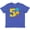Vintage Royal Blue, variant on Inktastic This Robot is Five- Fifth Birthday Youth T-Shirt