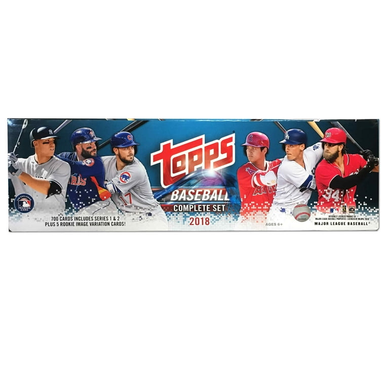 Collectible 2018 Topps MLB Baseball Trading Cards Complete
