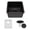 Black, variant on 16" x 18" Quartz Kitchen Sink, Single Bowl Sink, Drop-in Sink, Undermount Sink, Granite Kitchen Sink, Galaxy  White Kitchen Sink, with Steel Grids and Basket Strainer Lexicon Platinum LP-1618-W