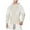 White, variant on BADHUB Men's Fashion Hoodies & Sweatshirt Color Block Drawstring Hoody Top with Kangaroo Pockets Casual Loose Long Sleeve Hooded Pullover Black,XL