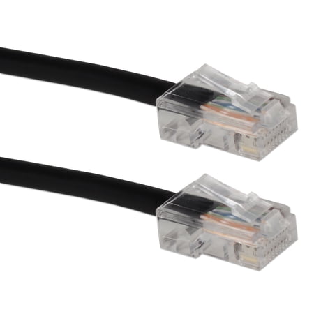 QVS 200ft CAT6 Gigabit Solid Black Patch Cord with POE Support price history on PriceWatchPro