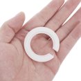 thumbnail image 3 of CRAFTHROU 10pcs Light Socket Converter Lampshade Fixture White PP For Light Fixtures, 3 of 8