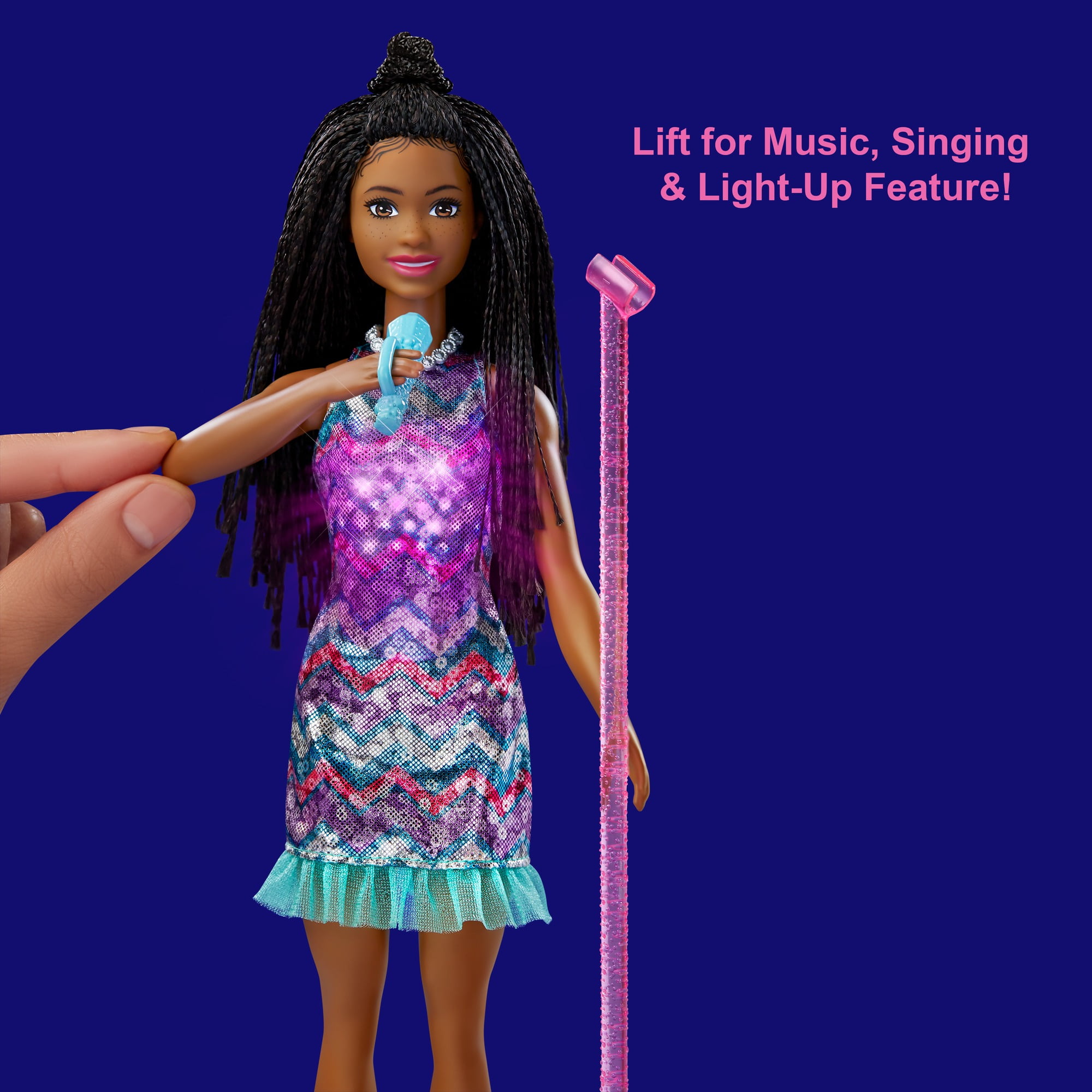 Singing sales barbie doll