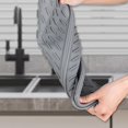 thumbnail image 5 of Foldable Silicone Trifold Dish Drying Mat Kitchen Counter Easy Storage Anti Slip, 5 of 7