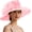 Pink, variant on Ken-Tucky Derby Hats for Women Vintage Organza Victorian Church Hats Elegant Fascinator Tea Party Wedding Hat