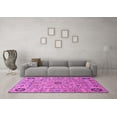 thumbnail image 3 of Ahgly Company Indoor Rectangle Abstract Purple Modern Area Rugs, 7' x 9', 3 of 4