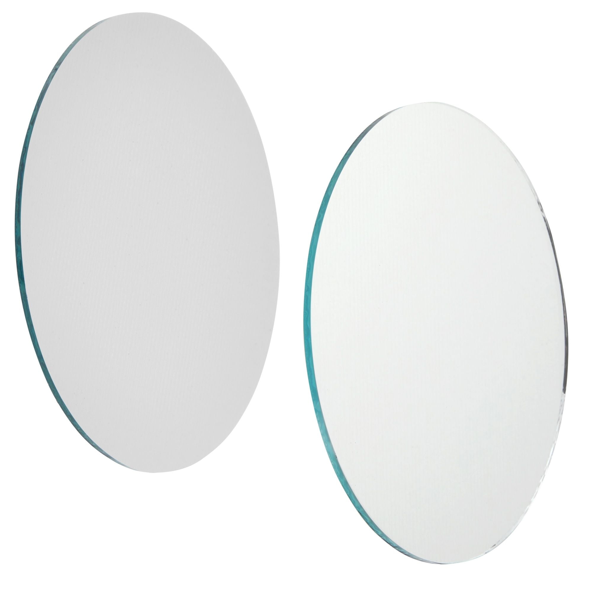 50 Pack Small Round Mirrors for Crafts, 3-Inch Tile Circles for