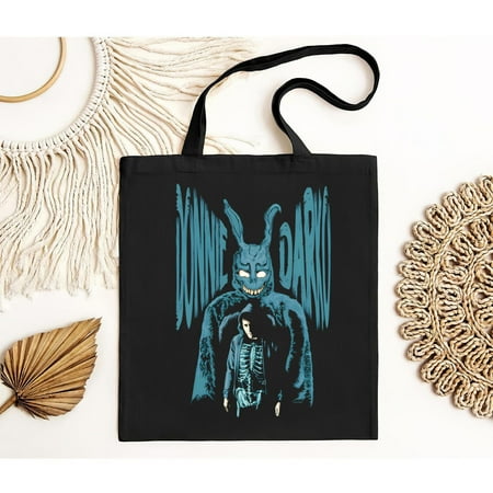 vintage Donnie Darko Movie Men s Black Tote Bag -TH40971