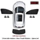 thumbnail image 1 of Car Sun Shade for Tesla Model 3 Y X S 2017-2023 Front Side Window Custom Sunshade Cover with Suction Rear Windshield Accessories, 1 of 5