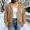 Khaki plus size shacket a1, variant on Bzdzmqm Womens Fall Oversized Hooded Zip Up Shacket Soft Warm Fleece Lined Casual Long Sleeve Tops Fall Winter Cozy Outfits for Daily Work Travel, Khaki L