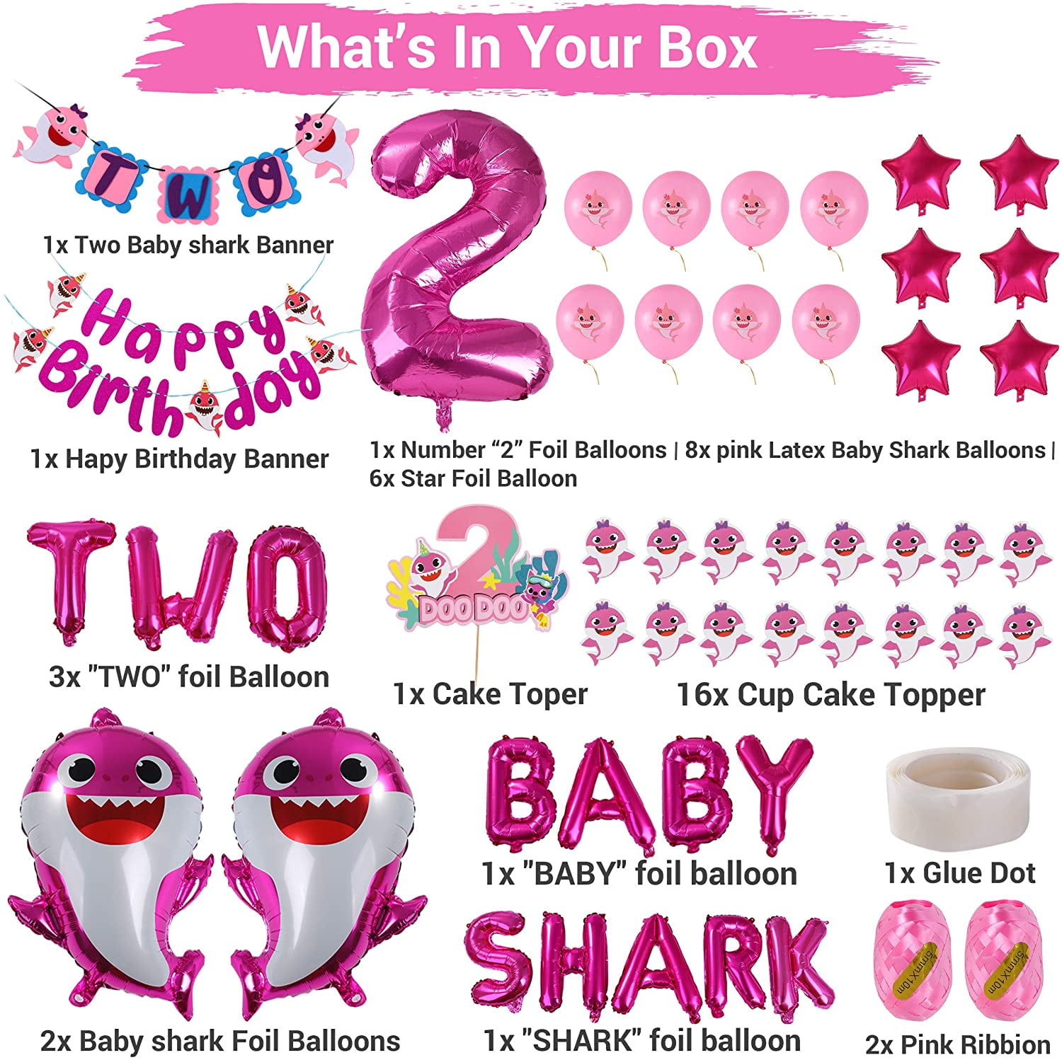 High Chair Banner Baby Shark Cake Topper Theme For Girls By Party Penny Baby Shark Party Supplies Second 2nd Birthday Decorations Girls With Pink Babyshark Balloons 3x5 Ft Baby Shark Backdrop Party High Chair Banner Baby Shark Cake Topper Theme For Girls By Party Penny Baby Shark Party Supplies Second 2nd Birthday Decorations Girls With Pink Babyshark Balloons 3x5 Ft Baby Shark Backdrop Party