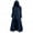 Blue, variant on coat for women Womens Fashion Hooded Plus Size Vintage Cloak High Low Sweater Blouse Tops Women's Fleece Jackets Coats Coffee + 4XL
