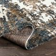 thumbnail image 5 of Mark&Day Area Rugs, 2x3 Dun Modern Shag Teal Area Rug, Brown White Blue Carpet for Living Room, Bedroom or Kitchen (2' x 3'), 5 of 7