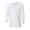 White, variant on LYXSSBYX Men's Performance Long Sleeve Shirt Moisture Wicking Crew T-Shirt Vintage Casual Linen Long Sleeve T-shirt Top Blouse