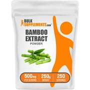 BulkSupplements Bamboo Extract Powder - 500mg per Serving - 250 Grams (8.8 oz) - 500 Servings