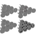 thumbnail image 1 of Abrasive Buffing Wheels, Buffing Polishing Wheel Set 80/150/240/300 Grit For Tool(40pcs), 1 of 4