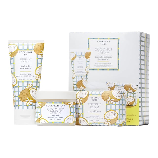 Bodycare Discovery Kit Beekman 1802 Crema de coco con leche de cabra
