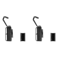 thumbnail image 1 of 2 PACK Swivel Bike Wall Mount Bike Rack Garage with Tire Tray Vertical Bike Storage Rack Bike Bike Rack Hook for Garage, 1 of 7