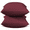 Red, variant on Throw Pillow Inserts Set of 2, Indoor Decorative 18x18 inches Square Pillows for Couch, Sofa, Bed, Supportive Cushion and Sham with Premium Down Alternative Filled, Red