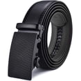 thumbnail image 2 of Top Genuine Cowskin Belt Men's Ratchet Belt with Genuine Leather, Slide Belt for men 1 3/8 inches Wide, 2 of 15