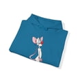 thumbnail image 2 of 90s Nostalgia Retro Nick Hoodie, Pinky & The Brain Graphic Hoodie, 2 of 5