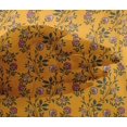 thumbnail image 4 of oneOone Viscose Chiffon Fabric Leaves & Floral Block Decor Fabric Printed BTY 42 Inch Wide, 4 of 4