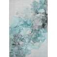 thumbnail image 2 of Addison Rugs Mayfield Washable Transitional Watercolors Teal Rectangle Rug, 10' x 14', 2 of 6