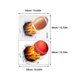 thumbnail image 2 of Simulation Ball Sports Wall Decals PVC Stickers for Home Decoration 2Pcs, 2 of 4