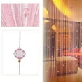 thumbnail image 2 of Split Decorative Door String Curtain Beads Wall Panel Fringe Window Divider for Wedding Coffee House Restaurant Parts Crystal Tassel Screen Home Decoration, 2 of 8